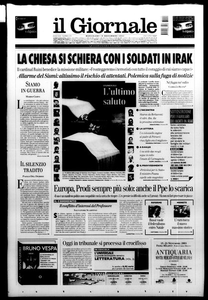 Il giornale : quotidiano del mattino